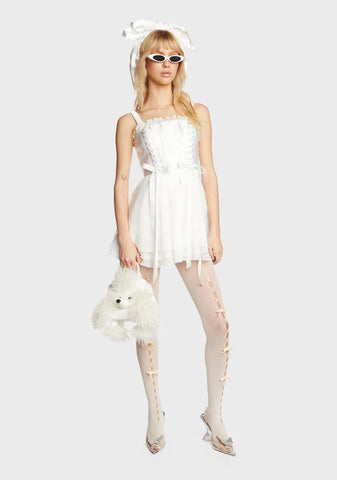 Earth Angel Satin Dress