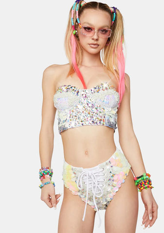 Chrysalis Sequin Shorts