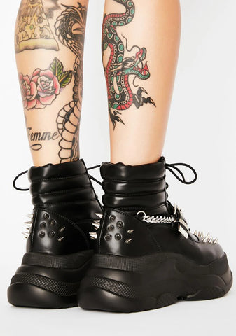 Screamin' Loud Platform Boots