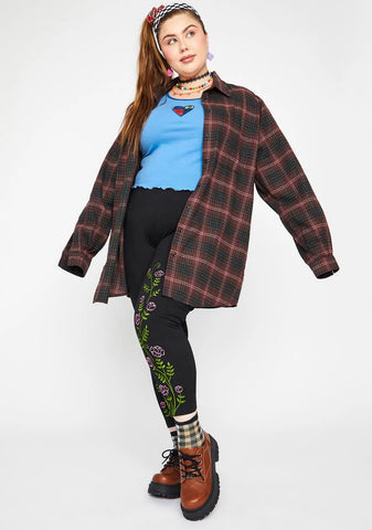 Lil Miss Nonconformist Flannel Shirt