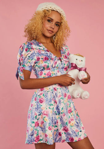 Riverbank Reflections Mini Dress