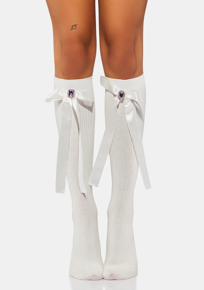 Angel Soft Steps Knee High Socks