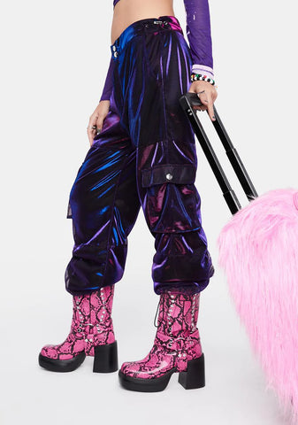 Lights So Bright Cargo Pants