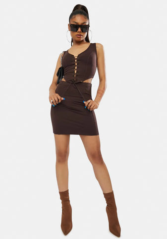 Stay Up All Night Corset & Skirt Set