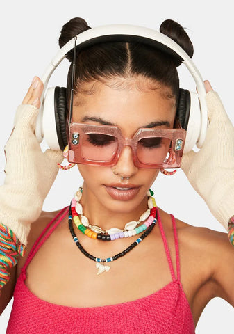 IIICONIC TV Clear Sunglasses