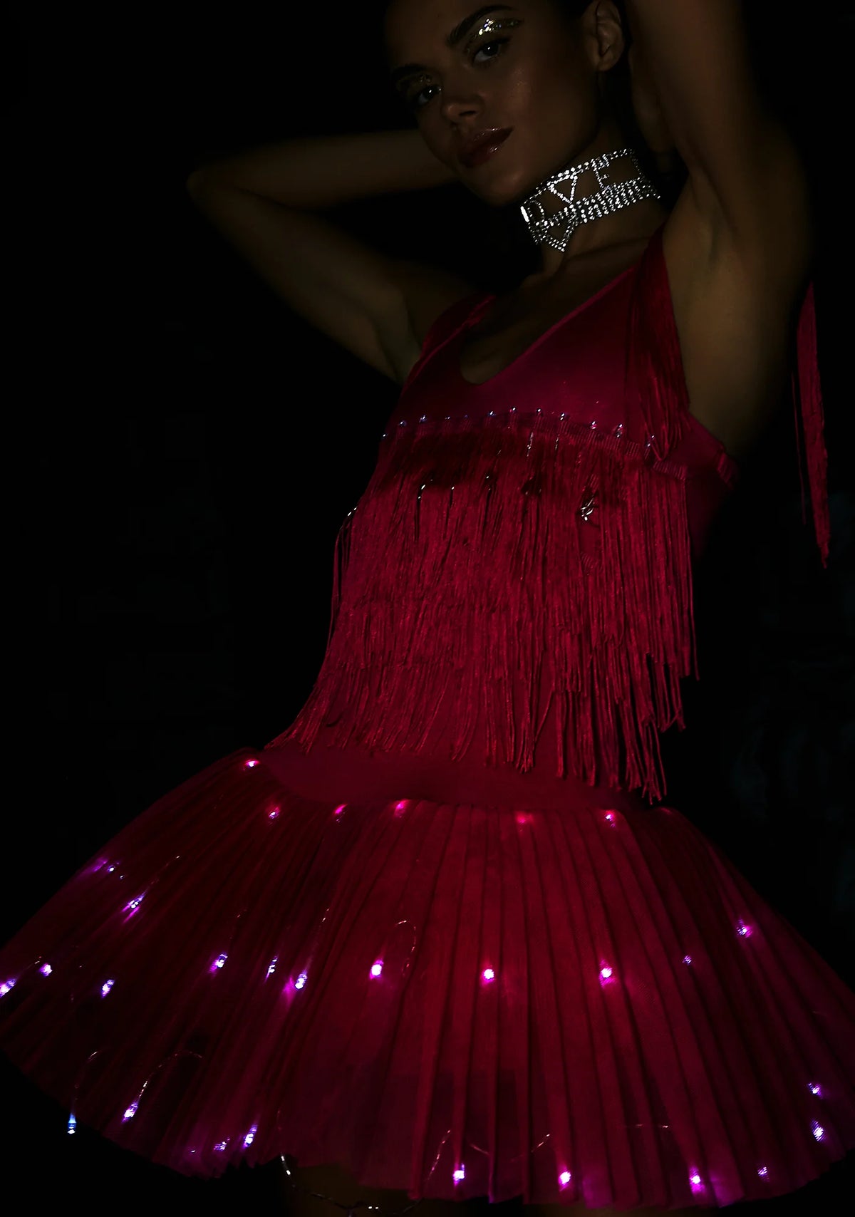 Acid Ballerina Light Up Dress