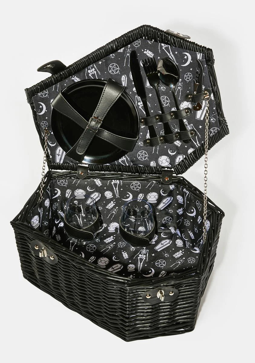Dig Your Grave Picnic Basket
