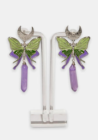 Amazed Today Butterfly Drop Earrings