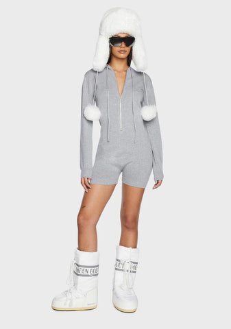 Misty Cool Outsider Knit Romper