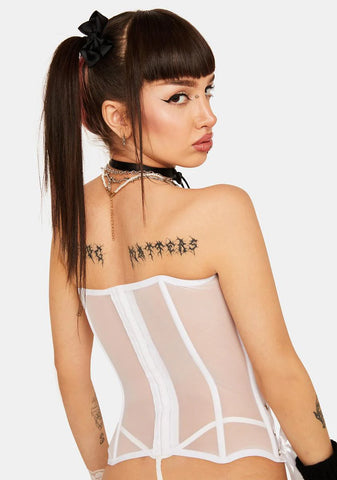 So Very Much Lace Up Corset