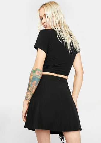 The Hell Girl Series Asymmetrical Skirt