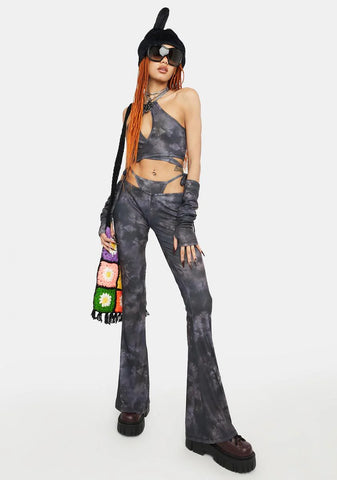 Fairy Fires Everywhere Wrap Top