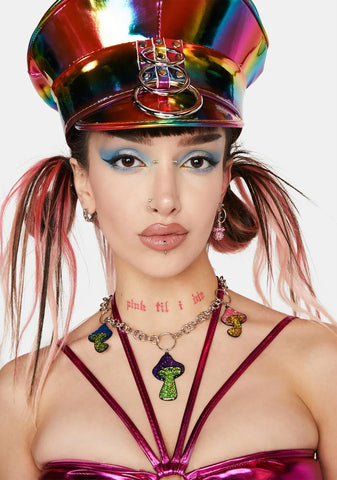 Trip On This Mushroom Necklace
