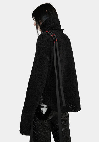 Turtleneck Strap Top