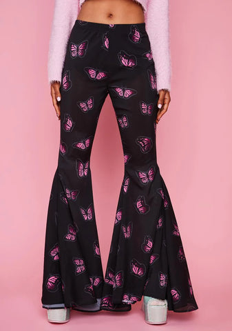 Night Pampered Pixie Butterfly Flares