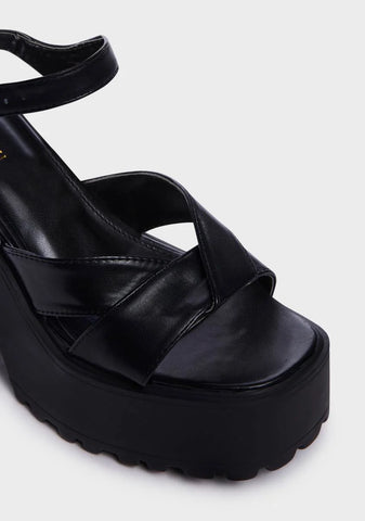 Someday I'll Rise Platform Heels