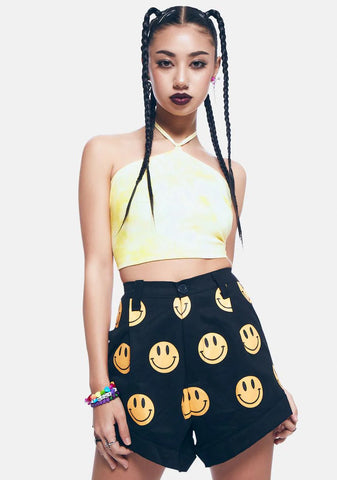 Big Smile High Waist Shorts