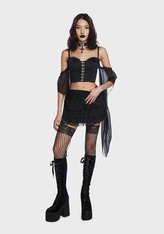 All My Fault Bustier Top