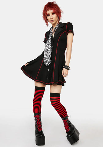 Wicked Punk Mini Dress