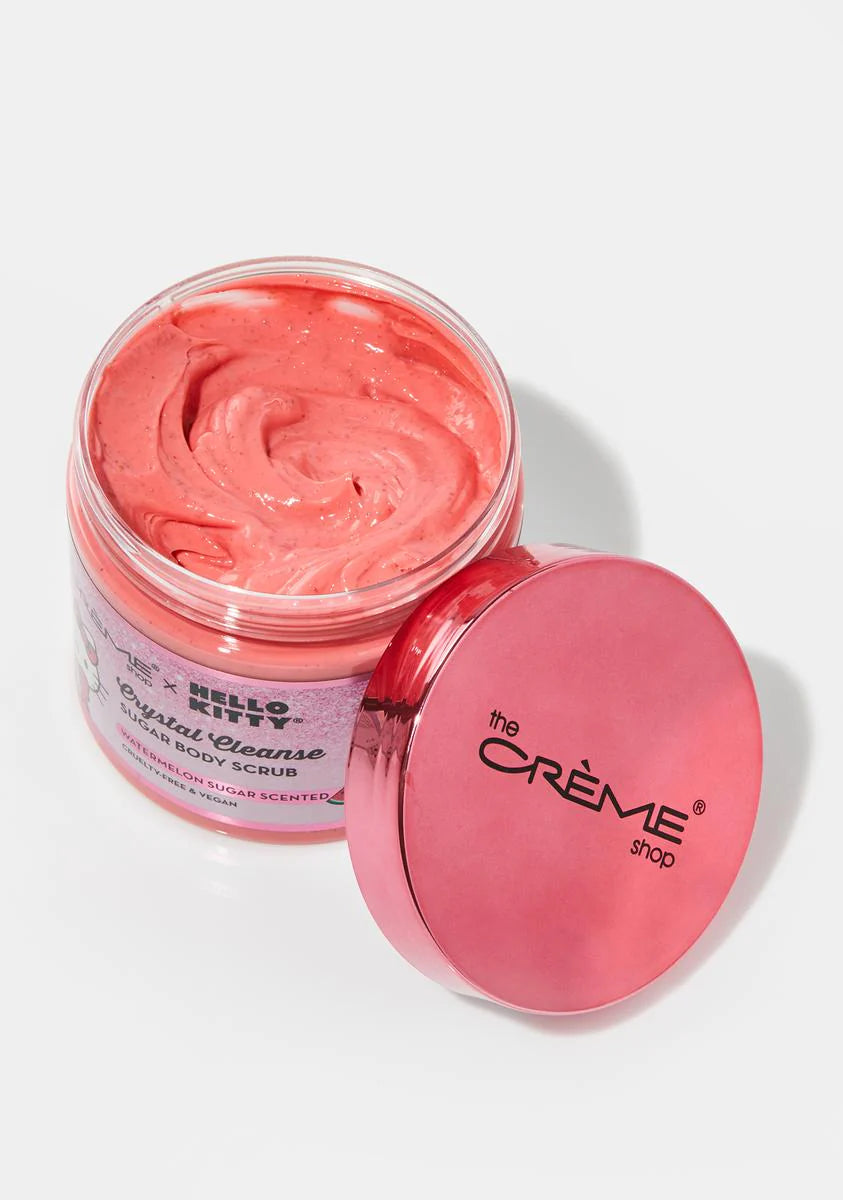 X Hello Kitty Crystal Cleanse Watermelon Body Scrub