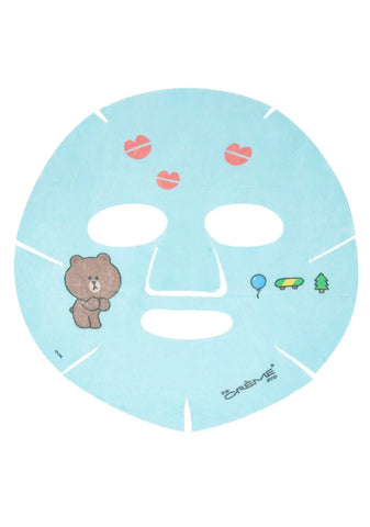 X BT21 Be Happy, Skin! Sheet Mask