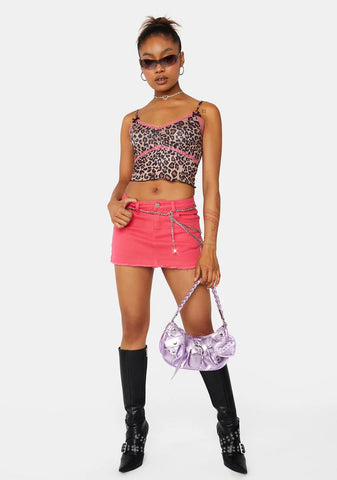 Welcome To Stardom Denim Skirt