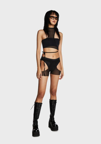 Raver 2.0 Cut Out Shorts