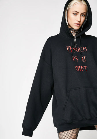 Anger Is A Gift Hoodie