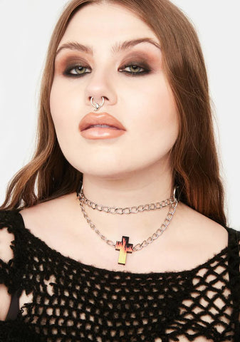 Love The Danger Choker Necklace