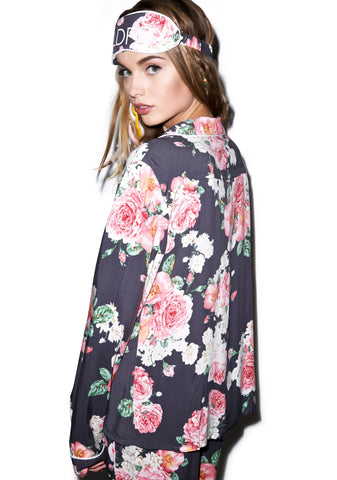 Austen Rose Classic PJ Set
