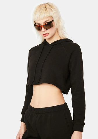 Some Girls Cropped Hoodie