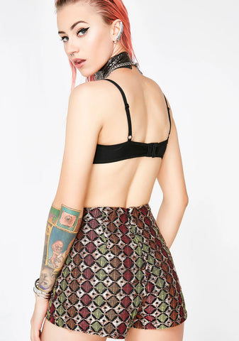 Down To Earth Crochet Shorts