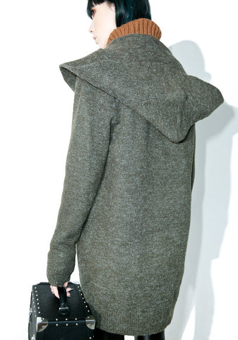 Huntress Hooded Knit Jacket