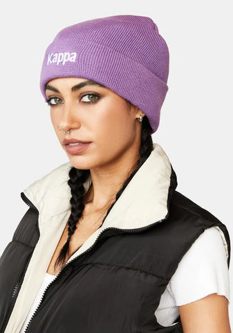 Purple Authentic Giada Beanie