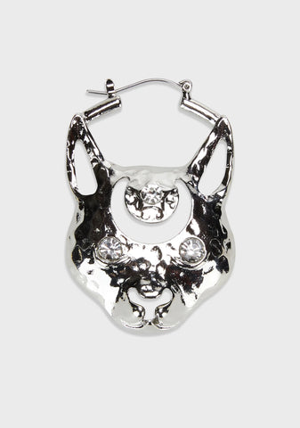 Hissed Off Pendant Earrings