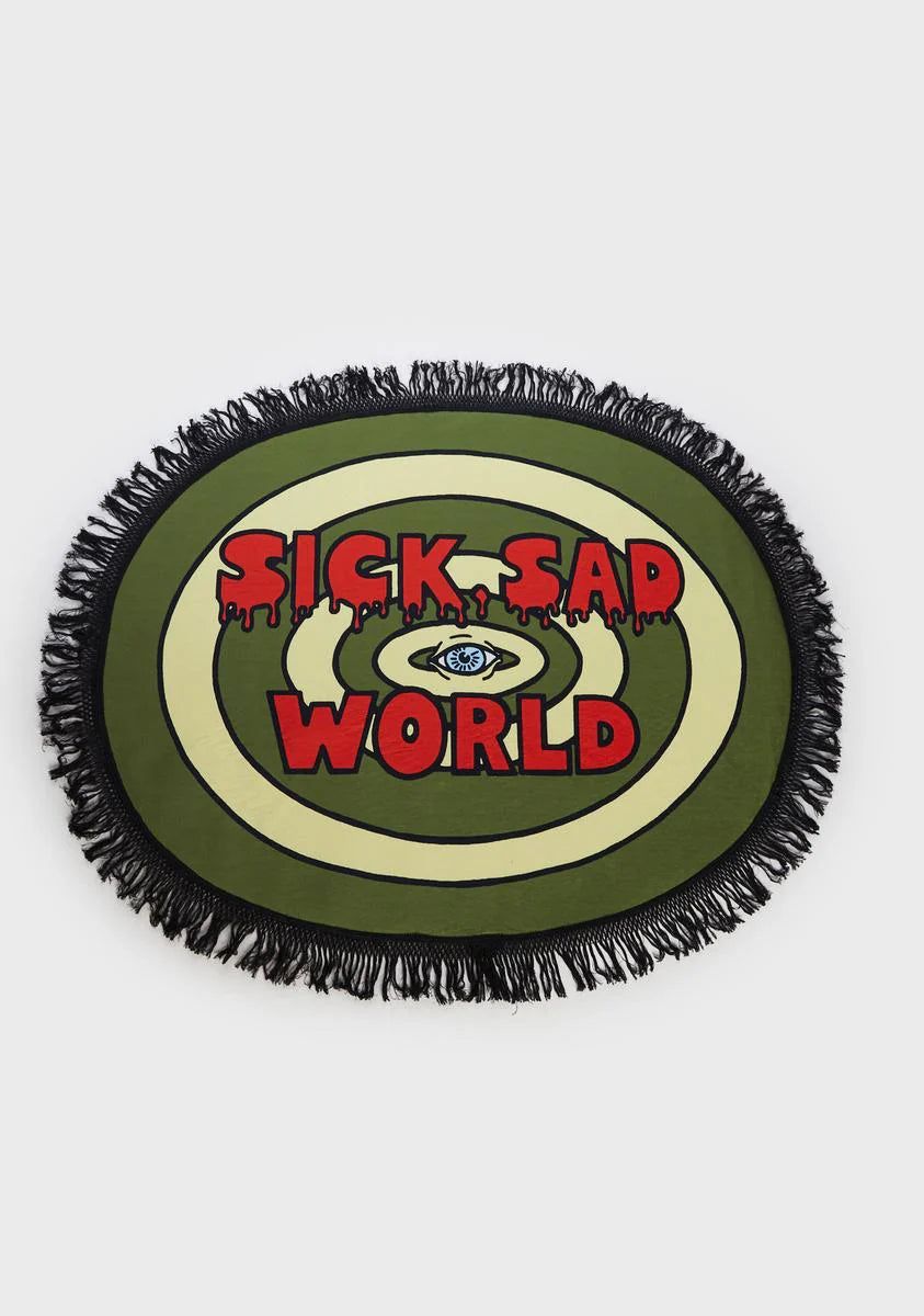 Sick Sad World Tassel Rug