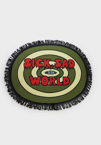 Sick Sad World Tassel Rug