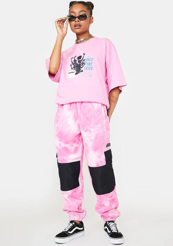 Space Lady Girl Polar Fleece Pants