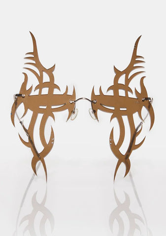 Black Tattoo Sunglasses