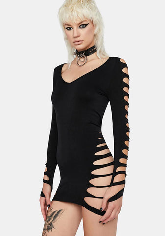 Don't Look Back Mini Dress