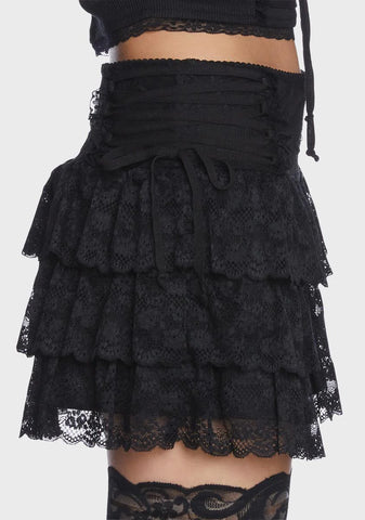 Unabashed Anger Mini Skirt