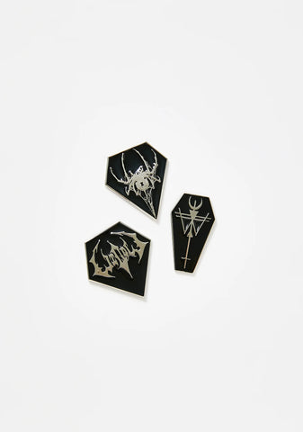 Dark Destiny Enamel Pin Set