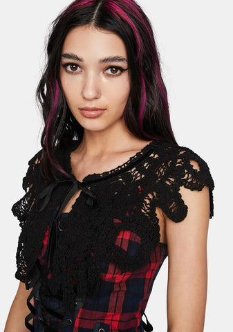 Hollow Out Weaved Shawl