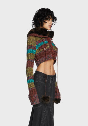 A Creature's Comforts Hooded Cardigan