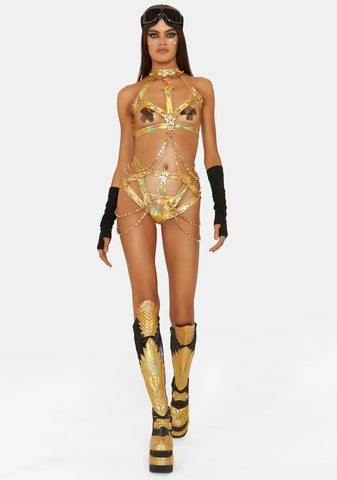 Wrath Of Goddess Harness Top