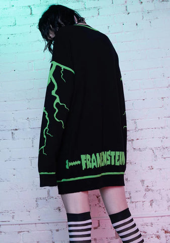 It's Alive Oversized Knit Sweater