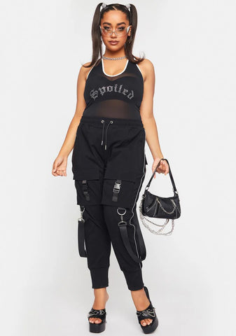 Plus All The Riches Mesh Tank