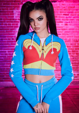 Warrior Goddess Zip-Up Hoodie