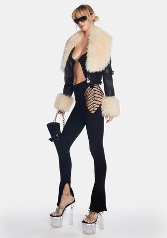 Dextra Cut-Out Pants