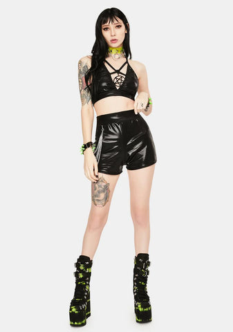 Toxic High Waist Shorts